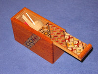 Yosegi Zaiku Japanese Tooth Pick Case