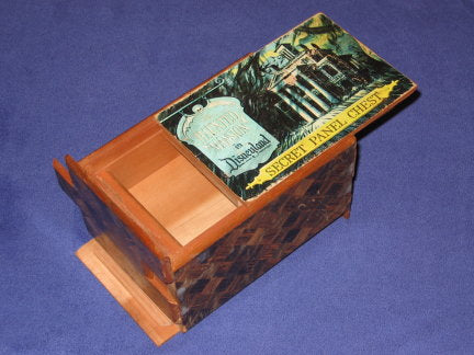 LARGE Vintage Disneyland Haunted Mansion Japanese Secret Panel Chest