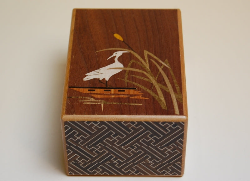 4 Sun 27 Step Sansui ZouganSaya Japanese Puzzle Box