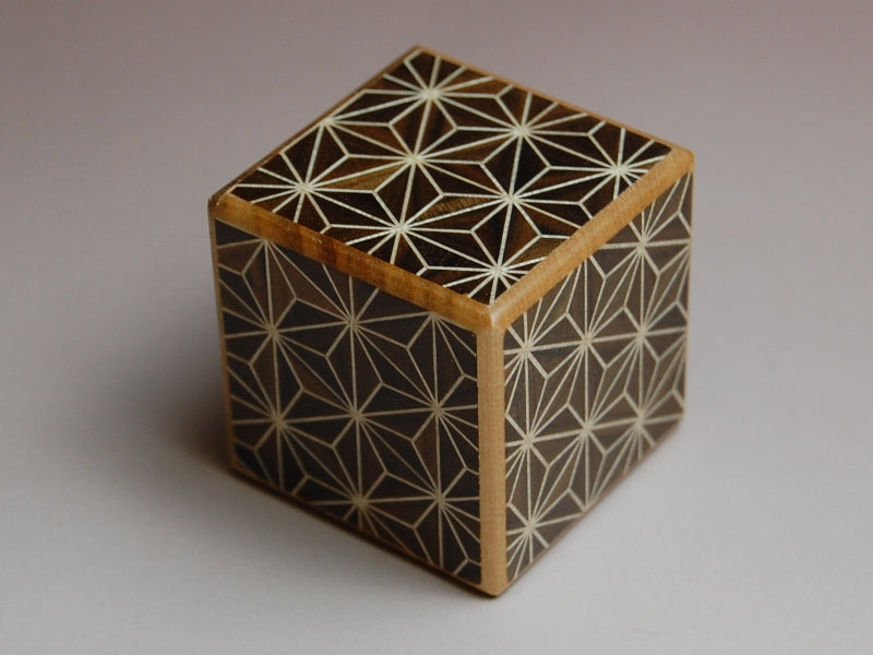 3 Step Karakuri Japanese Puzzle Small Box #1 Kuroasa