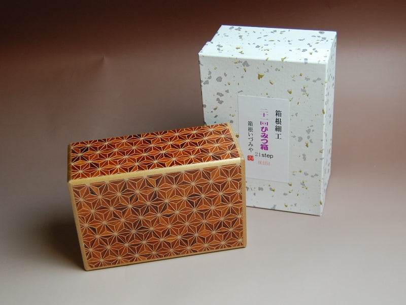5 Sun 21 Step Akaasa Japanese Puzzle Box