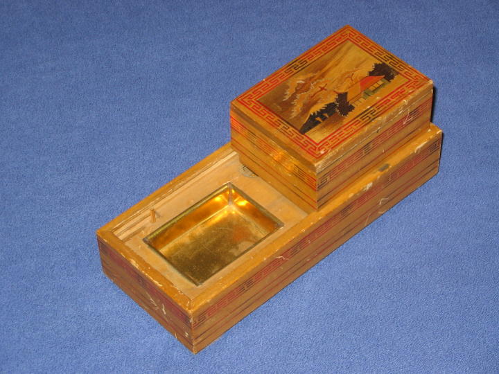 Vintage Japanese Cigarette Dispenser (Sliding Box)