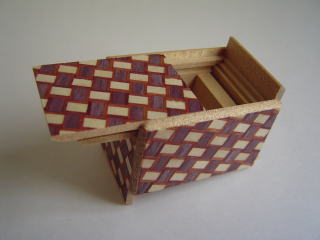14 Step Mame Kuzushi Japanese Puzzle Box