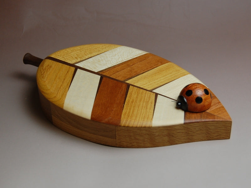 Walk of Ladybug Yosegi Japanese Puzzle Box Special Edition
