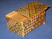 4 Sun 10 Step Yosegi Japanese Puzzle Box