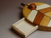 Walk of Ladybug Yosegi Japanese Puzzle Box Special Edition