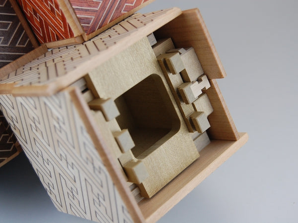 droguerie moche tapestry スペシャルボックスセット Three Cornered Deadlock Japanese Puzzle Box (Saya Limited