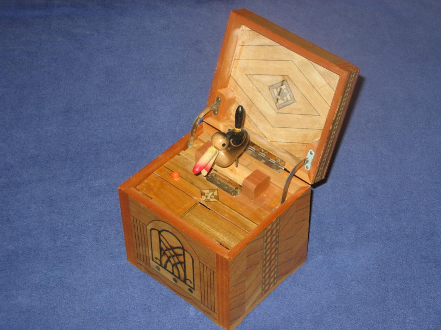 Vintage Musical Japanese Cigarette Dispenser