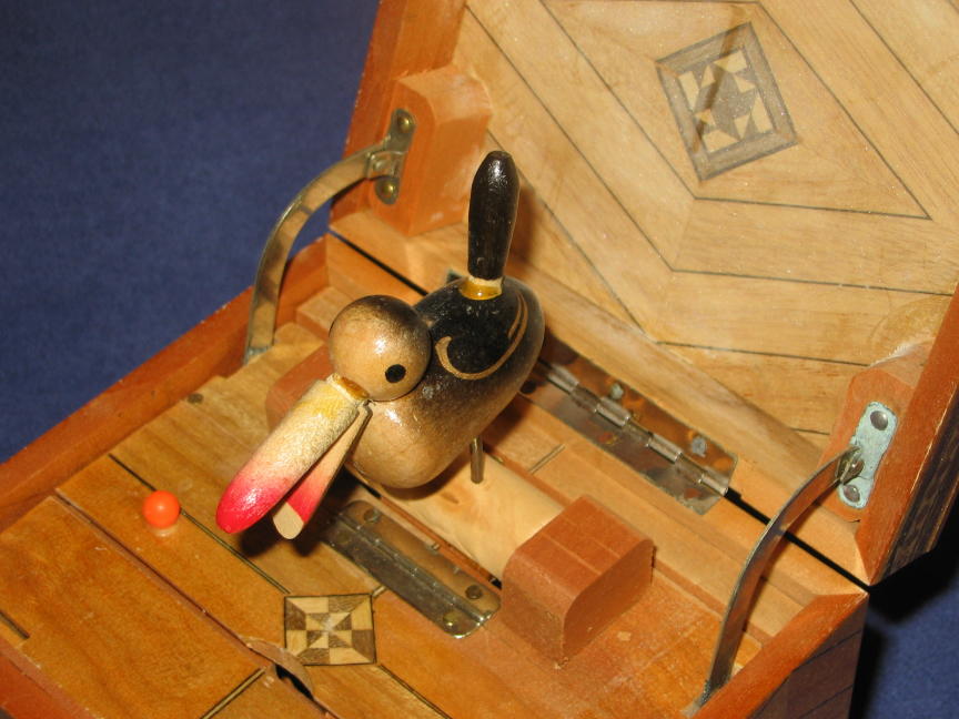 Vintage Musical Japanese Cigarette Dispenser