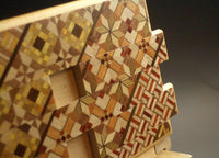 5 Sun 42 Step Yosegi Zougan Japanese Puzzle Box