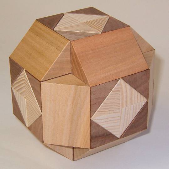 Cross in Ball Interlocking Puzzle