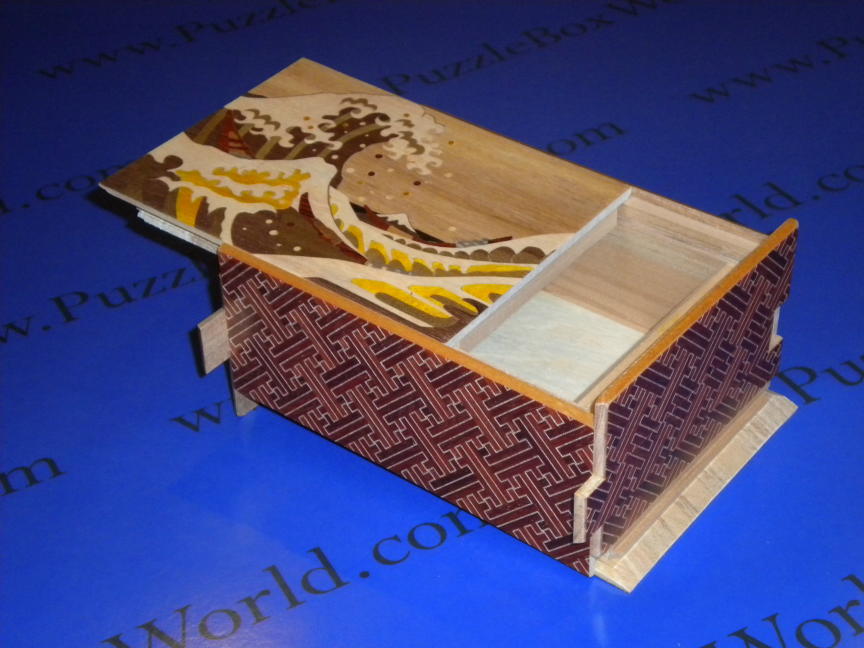 5.5 Sun 21 + 1 Step Namiura Japanese Puzzle Box