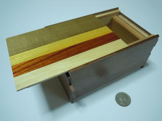 5 Sun 14 Step Natural Wood Japanese Puzzle Box By Mr. Oka