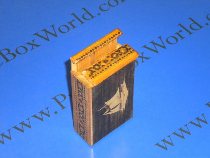 Vintage Rare 2 Step Japanese Puzzle Box