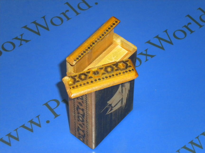 Vintage Rare 2 Step Japanese Puzzle Box