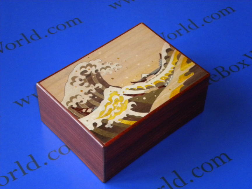 5 Sun 21 + 1 Step Namiura Japanese Puzzle Box