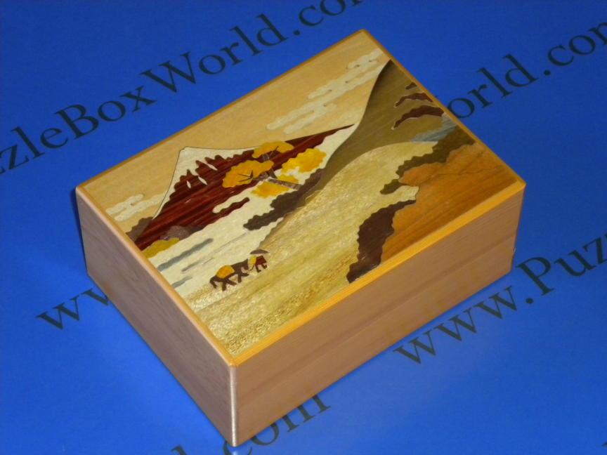 5.5 Sun 21 + 1 Step Touge Japanese Puzzle Box (LW)