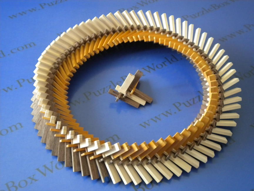 The Solar Ring Kumiki Puzzle by Yamanaka