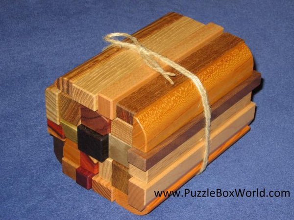 Firewood Japanese Puzzle Box by Hiroshi Iwahara