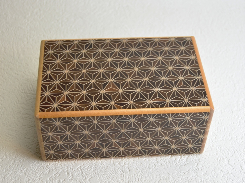 5 Sun 21 Step Zougan Tobizuru Kuroasa Japanese Puzzle Box