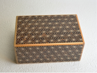 5 Sun 21 Step Zougan Tobizuru Kuroasa Japanese Puzzle Box