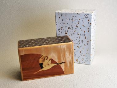 5 Sun 21 Step Zougan Tobizuru Kuroasa Japanese Puzzle Box