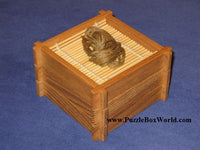 Soba (Buckwheat Noodles) Japanese Puzzle Box by Hideto Satou