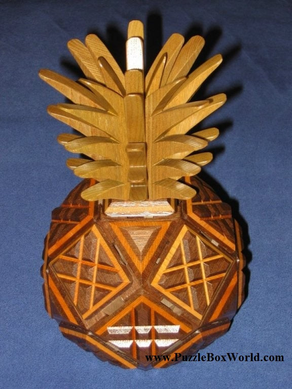 Pineapple Secret Puzzle Boxes by Hiroshi Iwahara