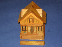 Vintage Japanese House Bank (Hipped Roof)2