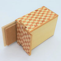 3 Sun 7 Step ONE POINT Yosegi Ichimatsu Japanese Puzzle Box