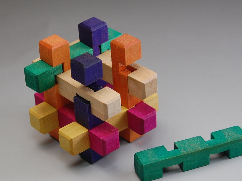 12 Piece Igeta Japanese Kumiki Puzzle