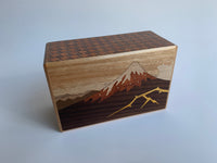 5 Sun 21 Step Kaminari Fuji Japanese Puzzle Box