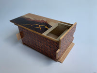 5 Sun 21 Step Kaminari Fuji Japanese Puzzle Box