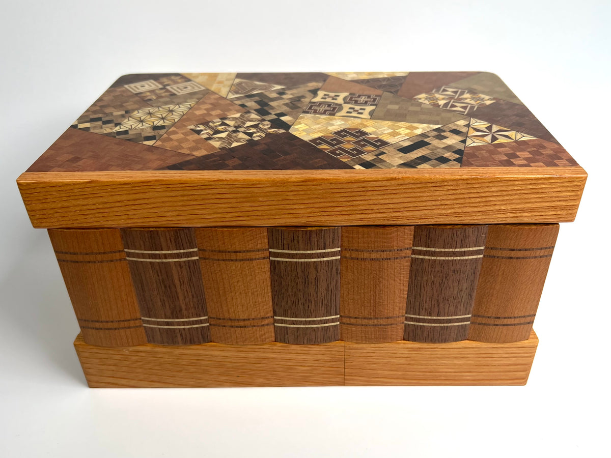 7 Sun Ruiji Ran Yosegi Japanese Puzzle Box