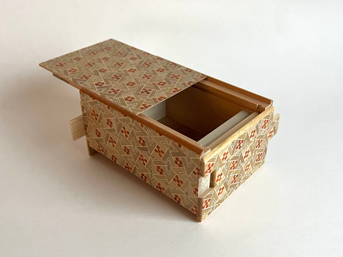 4 Sun 12 Step Kirichigae Japanese Puzzle Box