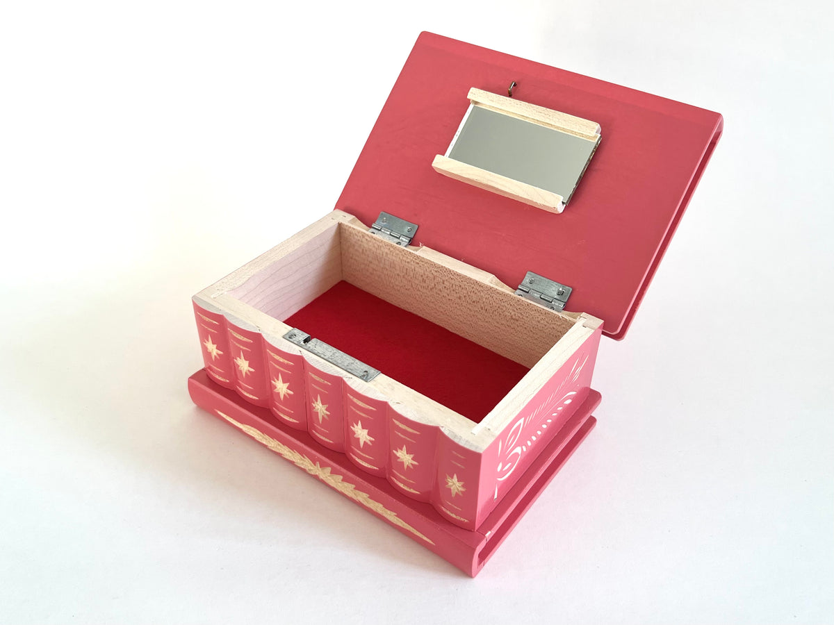 Romanian Secret Puzzle Box (Pink)
