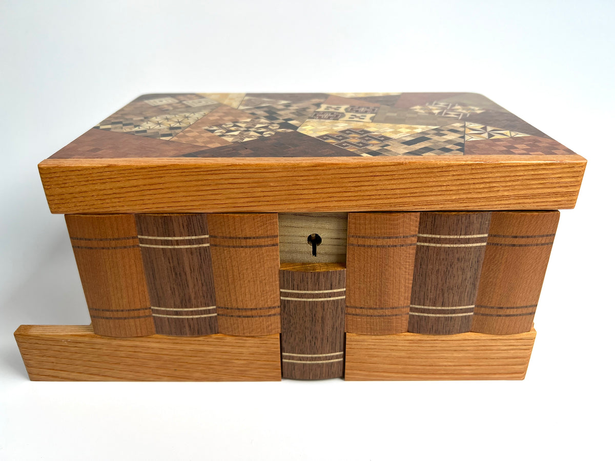7 Sun Ruiji Ran Yosegi Japanese Puzzle Box