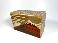 5 Sun 21 Step Aka Fuji Japanese Puzzle Box