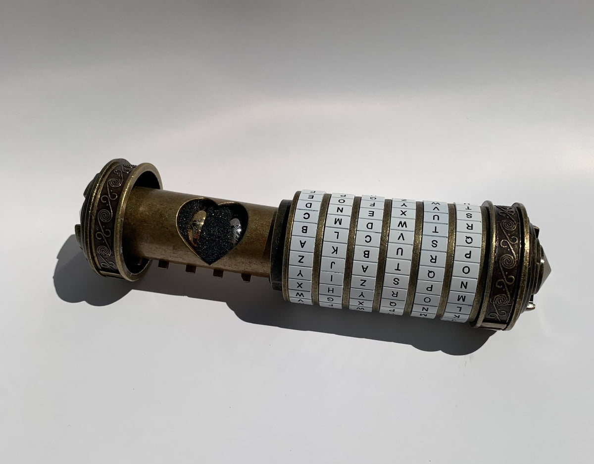 Cryptex Puzzle (Da Vinci Code) (VERSION 2) + BONUS!