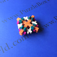 20 Piece Japanese Flower Kumiki Puzzle