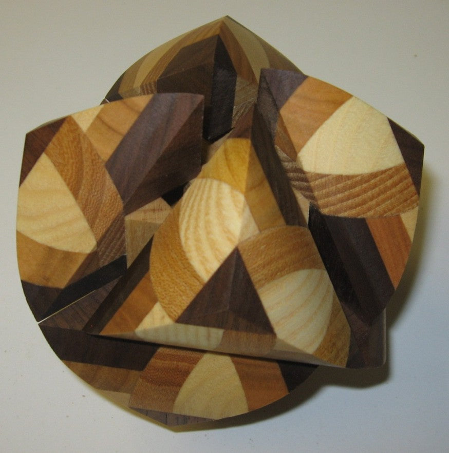 Flowers 4 Interlocking Puzzle