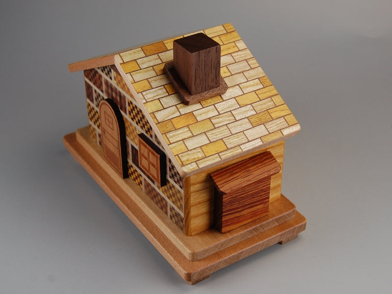 12 Step Secret House Japanese Puzzle Box #2 BP