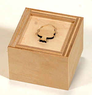 Karakuri Japanese Kaku Kaku Puzzle Box (Self Assembly Kit