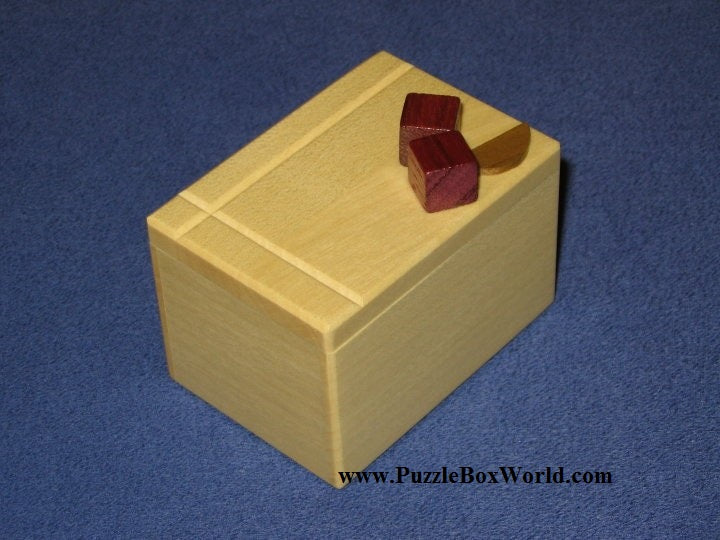 Karakuri Chocolate Cake Japanese Secret Puzzle Box