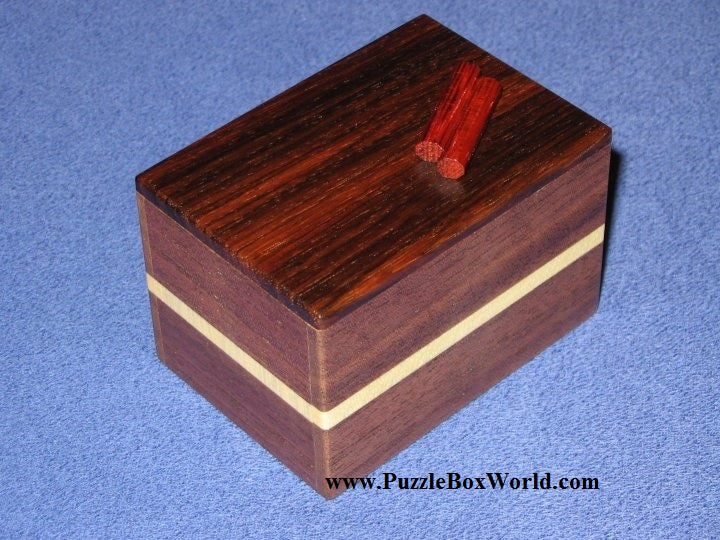 Karakuri Chocolate Cake Japanese Secret Puzzle Box