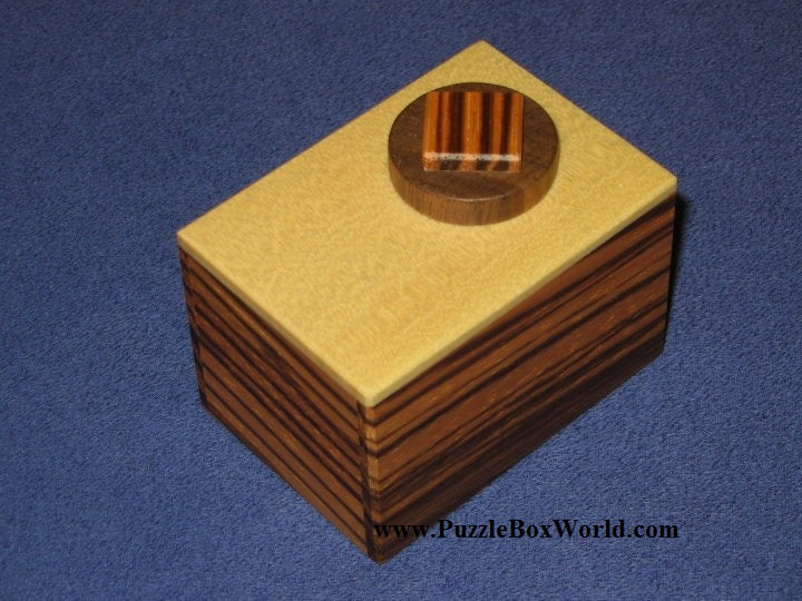 Karakuri Marble Cake Japanese Secret Puzzle Box