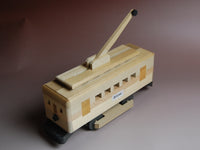 LARGE Trolley Car Coin Bank Kumiki Japanese Puzzle