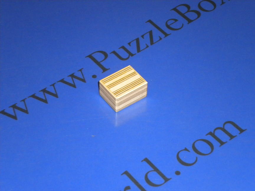 TINY Mame 2 Step MUKU Striped Japanese Puzzle Box A