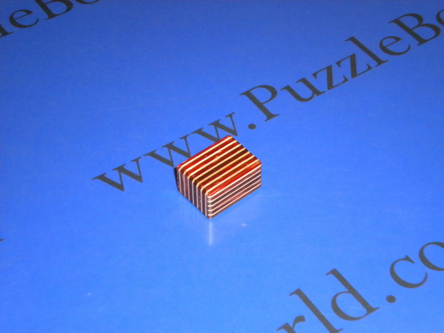 Mame 4 Step MUKU DK Striped Japanese Puzzle Box