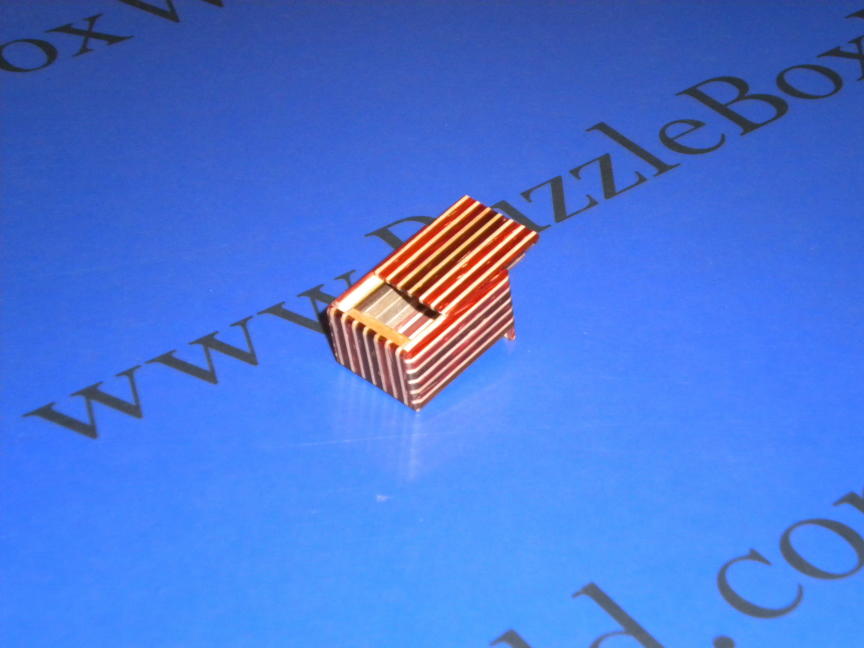 Mame 4 Step MUKU DK Striped Japanese Puzzle Box